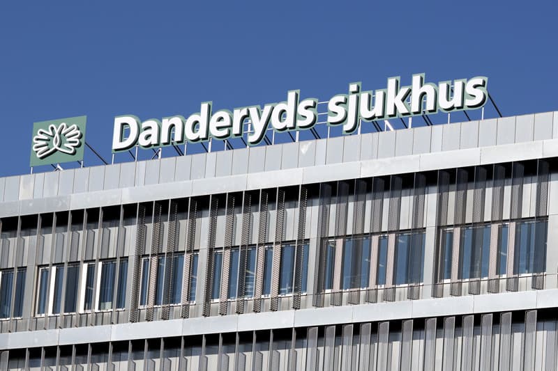 Danderyds sjukhus fasad