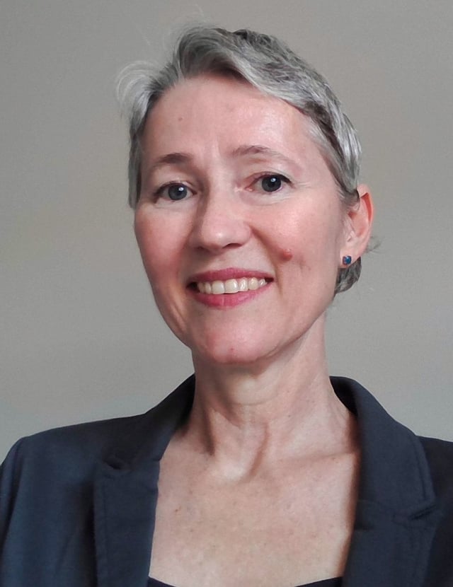 Liza Bergström, logoped på Logopedikliniken på Danderyds sjukhus.