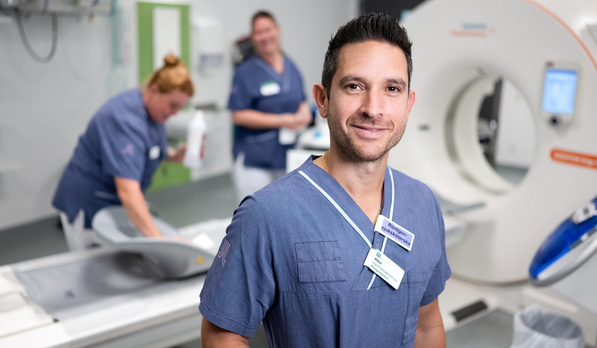 Verksamhetsbilder från Röntgen