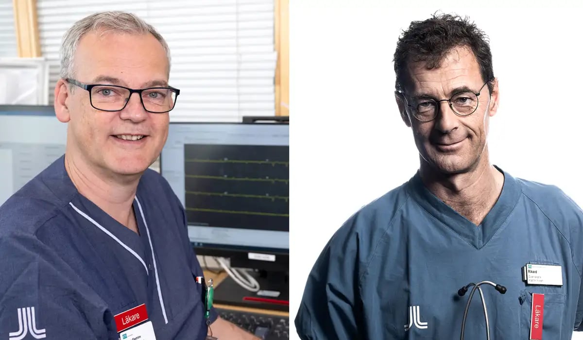 Mattias Ekström och Rickard Linder.