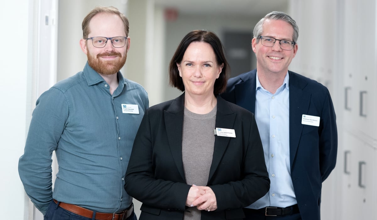 Fredrik Hylerstedt, Caroline Hällsjö Sander, Andreas Henriksson